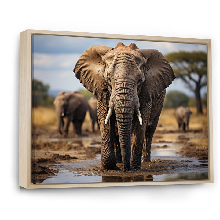 Elephant Majestic Guardian - Elephant Wall Decor