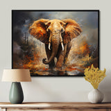 Elephant Wild Spirit - Elephant Canvas Wall Art