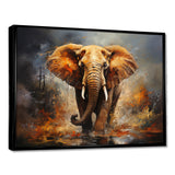 Elephant Wild Spirit - Elephant Canvas Wall Art