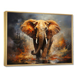 Elephant Wild Spirit - Elephant Canvas Wall Art
