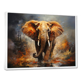 Elephant Wild Spirit - Elephant Canvas Wall Art