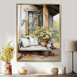 Farmhouse Gentle Breeze III - Landscapes Canvas Wall Art