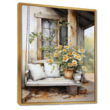 Farmhouse Gentle Breeze III - Landscapes Canvas Wall Art