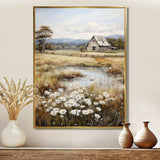 Farmhouse Quiet Retreat I - Landscapes Canvas Wall Art