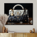 Minimalism Fashion Bag Couture II - Fashion Canvas Wall Art