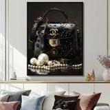 Fashion Chic Couture Hand Bag III - Fashion Canvas Wall Art