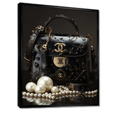 Fashion Chic Couture Hand Bag III - Fashion Canvas Wall Art