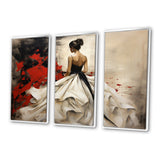Fashion Red Dress Elegance Unveiled V - Multi-Panels