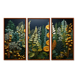 Yellow Ferns Plant Forest Tapestry - Multi-Panels