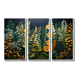 Yellow Ferns Plant Forest Tapestry - Multi-Panels