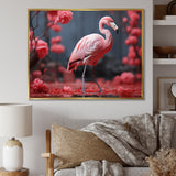 Pink Flamingo Elegant Flair - Flamingo Home Decor Art