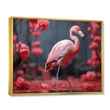 Pink Flamingo Elegant Flair - Flamingo Home Decor Art
