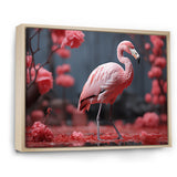 Pink Flamingo Elegant Flair - Flamingo Home Decor Art