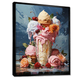 Food Ice Cream III - Food & Beverage Canvas Wall Art