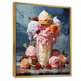 Food Ice Cream III - Food & Beverage Canvas Wall Art