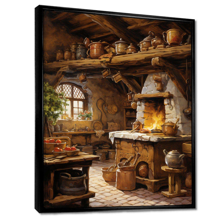 Food Rustic Kitchen I - Food &amp; Beverage Canvas Wall Art