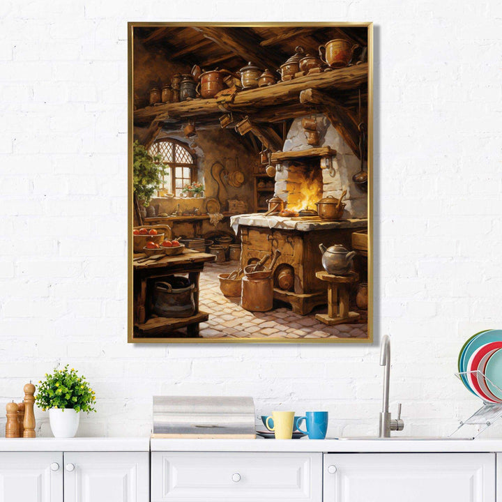 Food Rustic Kitchen I - Food &amp; Beverage Canvas Wall Art