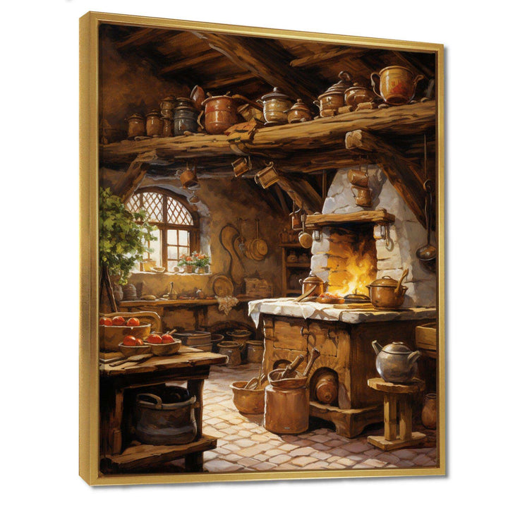Food Rustic Kitchen I - Food &amp; Beverage Canvas Wall Art