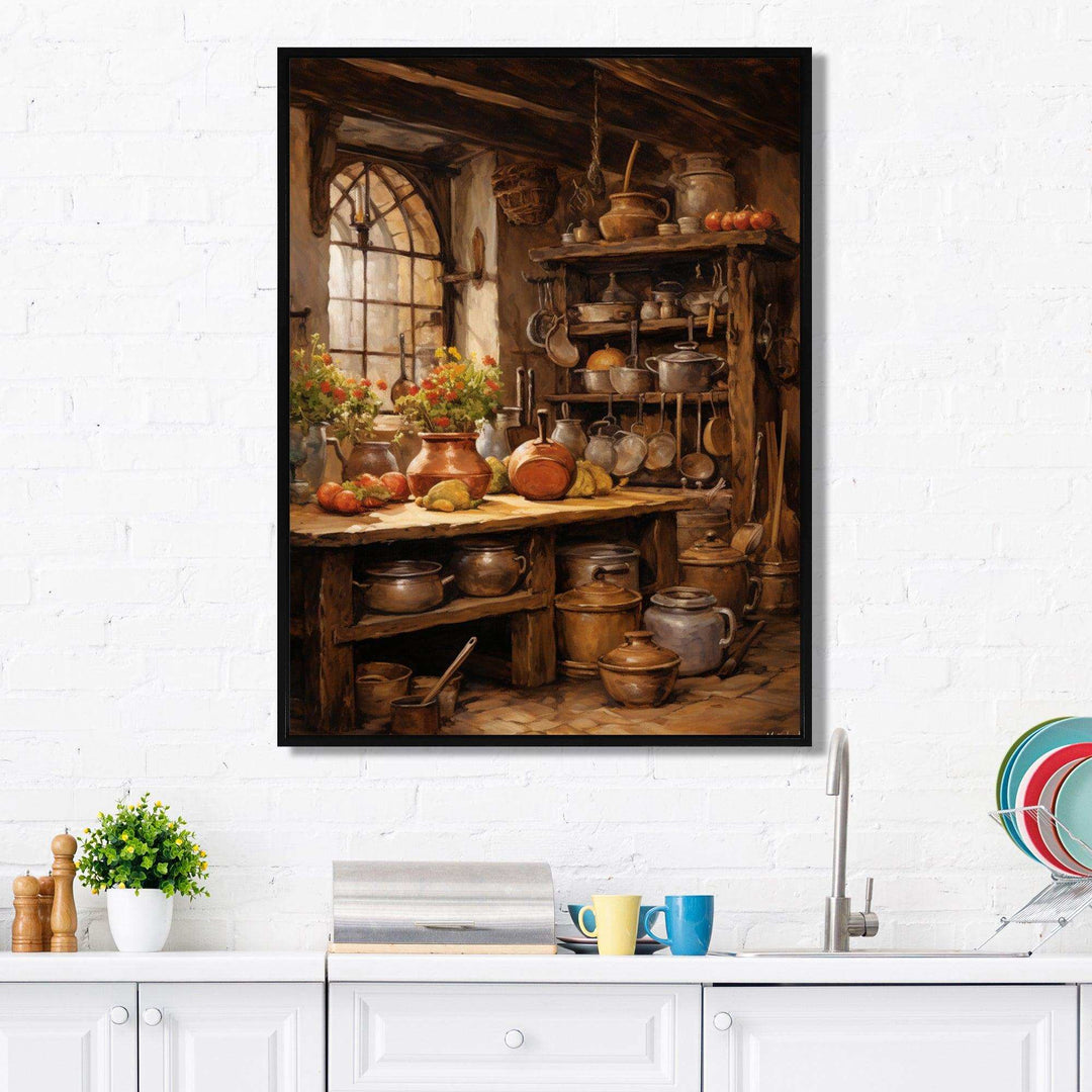 Food Rustic Kitchen II - Food &amp; Beverage Canvas Wall Art