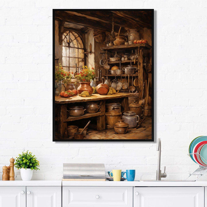 Food Rustic Kitchen II - Food &amp; Beverage Canvas Wall Art