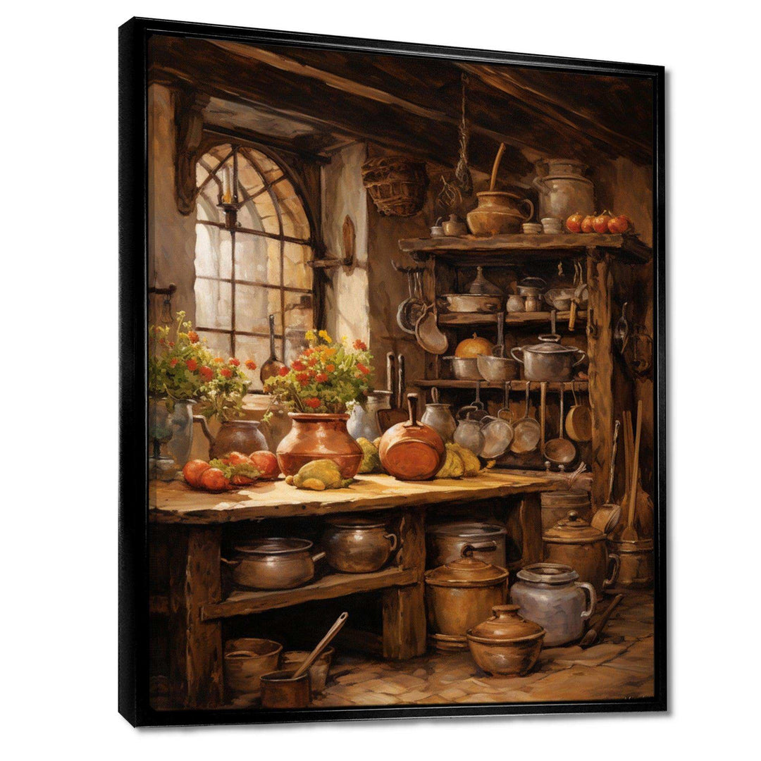 Food Rustic Kitchen II - Food &amp; Beverage Canvas Wall Art