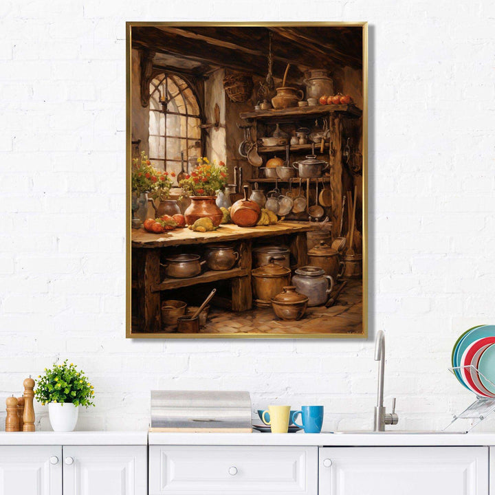 Food Rustic Kitchen II - Food &amp; Beverage Canvas Wall Art
