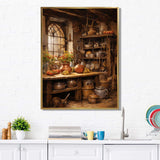 Food Rustic Kitchen II - Food & Beverage Canvas Wall Art