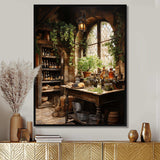 French Wine Cellar II - Food & Beverage Canvas Wall Art