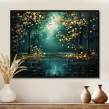 Bold Forest Emerald Canopy III - Landscapes Canvas Wall Art