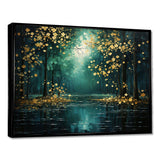 Bold Forest Emerald Canopy III - Landscapes Canvas Wall Art