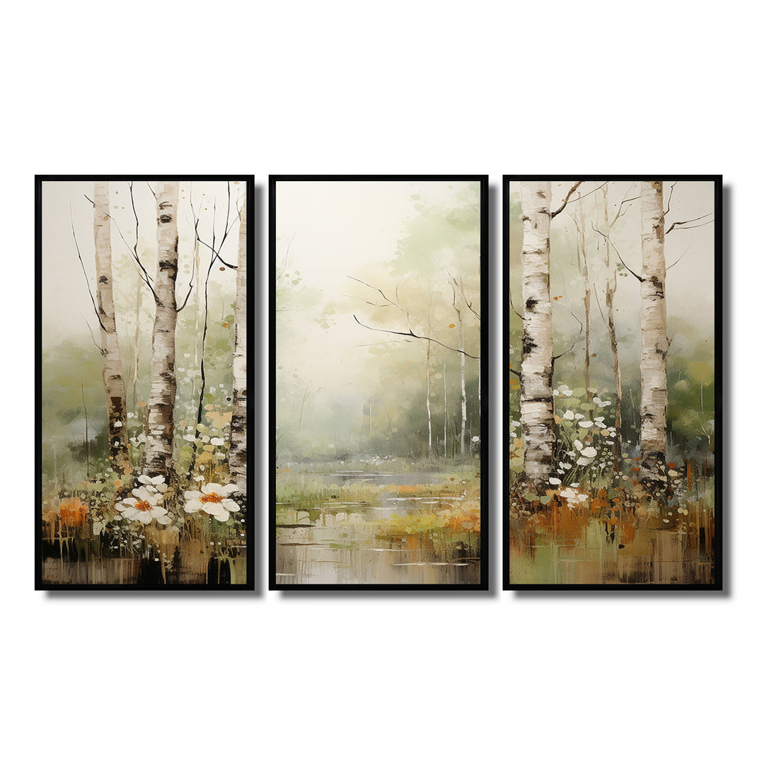 Minimalism Forest Woods II - Multi-Panels