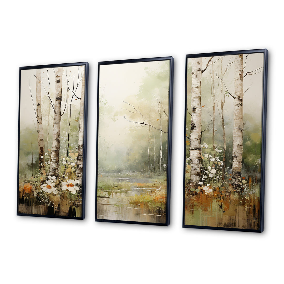 Minimalism Forest Woods II - Multi-Panels