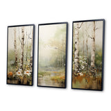 Minimalism Forest Woods II - Multi-Panels