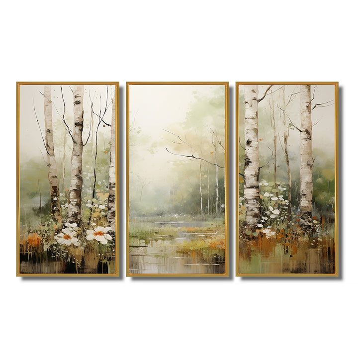 Minimalism Forest Woods II - Multi-Panels