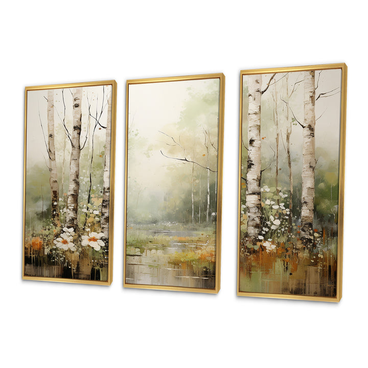 Minimalism Forest Woods II - Multi-Panels