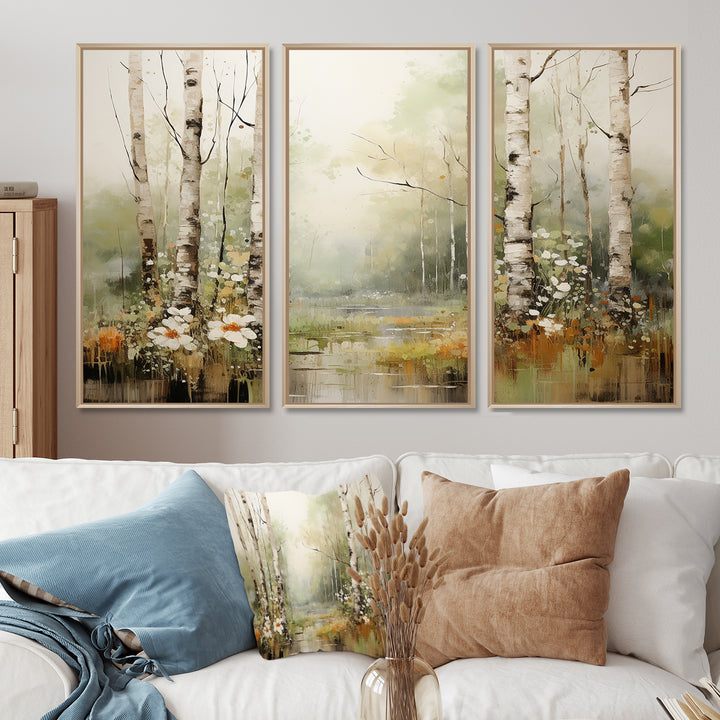 Minimalism Forest Woods II - Multi-Panels