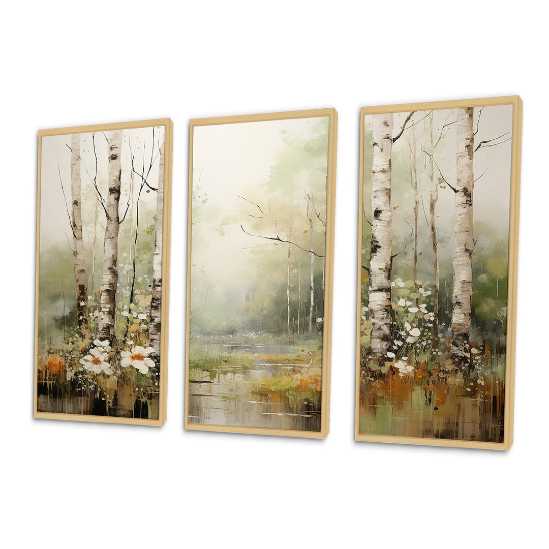 Minimalism Forest Woods II - Multi-Panels