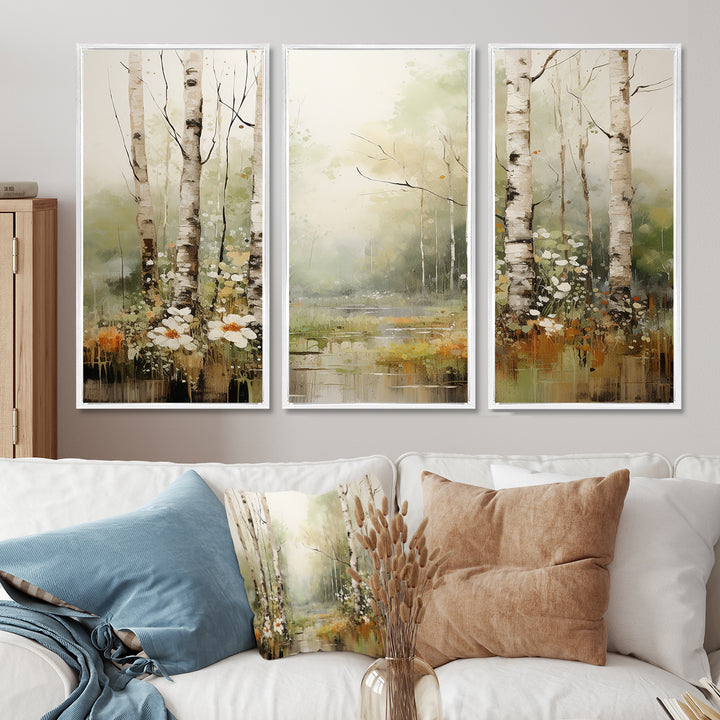 Minimalism Forest Woods II - Multi-Panels