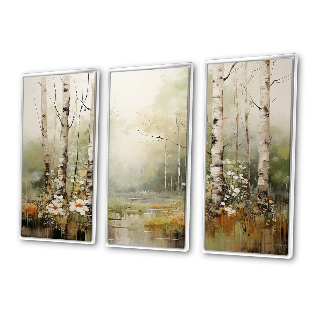 Minimalism Forest Woods II - Multi-Panels