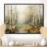 Minimalism Forest Woods II - Landscapes Canvas Wall Art