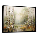 Minimalism Forest Woods II - Landscapes Canvas Wall Art