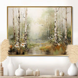 Minimalism Forest Woods II - Landscapes Canvas Wall Art