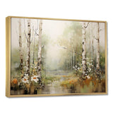 Minimalism Forest Woods II - Landscapes Canvas Wall Art