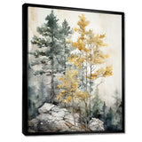 Forest Minimalism Guardians II - Landscapes Canvas Wall Art