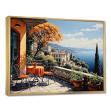 French Mediterranean Bliss In Provence III - Landscapes Canvas Wall Art