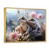 Frog Monochrome Landscape - Frog Home Decor Art