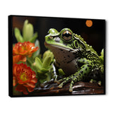 Frog Amphibian Serenade - Frog Bedroom Wall Art