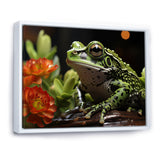 Frog Amphibian Serenade - Frog Bedroom Wall Art