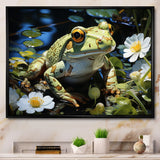 Frog Freedom - Frog Canvas Wall Art
