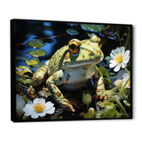 Frog Freedom - Frog Canvas Wall Art